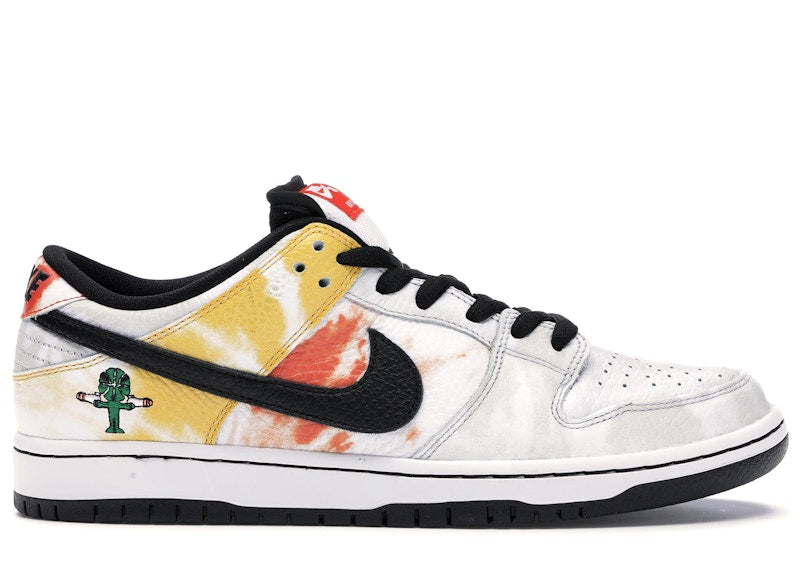 Nike SB Dunk Low Raygun Tie-Dye Bianco